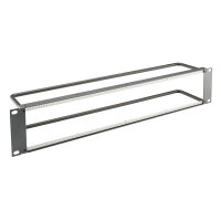 19" Panel 2HE zur Aufnahme von 12BE SYFB, 2 HE