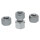 19“ Installation Sets, 4 crown nuts for rack profile with clamping spring