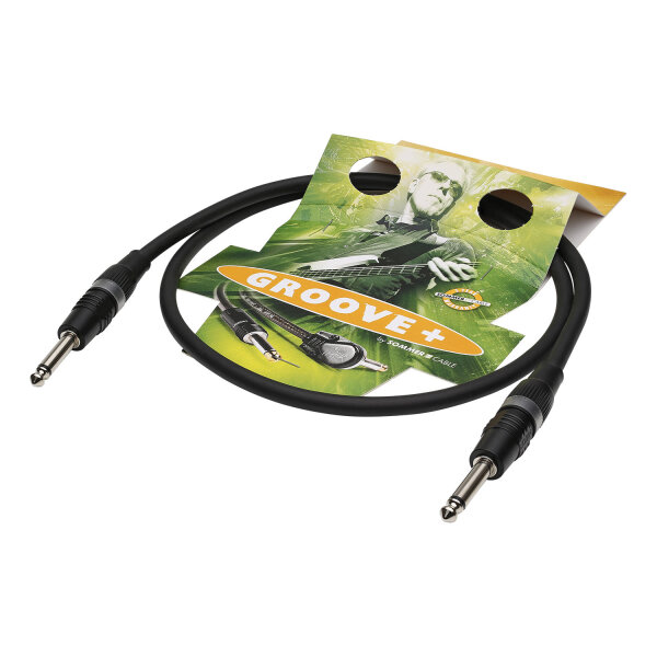 Instrument cable SC-Silver Spirit, 1 x 0,22 mm² | jack / jack, HICON