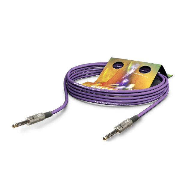 Patch- / insertcable Stage 22 Highflex, 2 x 0,22 mm² | jack / jack, HICON