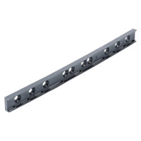 SYSPANEL housing 19” with 16 x A / B press cut for 4 x SBC13-modules , 1 HE; depth: 115 mm