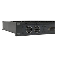 19" panel for 5 x SYFB 21 / SYCFB 21-panels for front and rear, 1HU, depth 230 mm