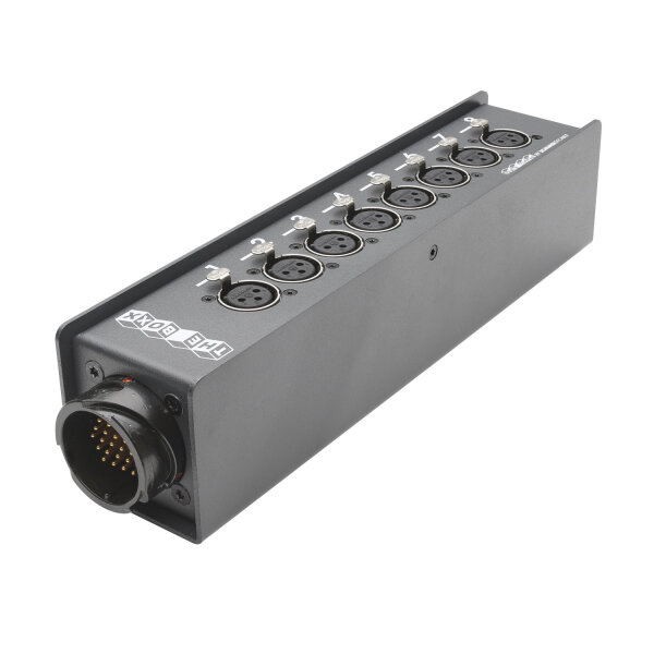 THE BOXX compact -> Round-LK-connector ; depth: 92 mm; seperate grounding