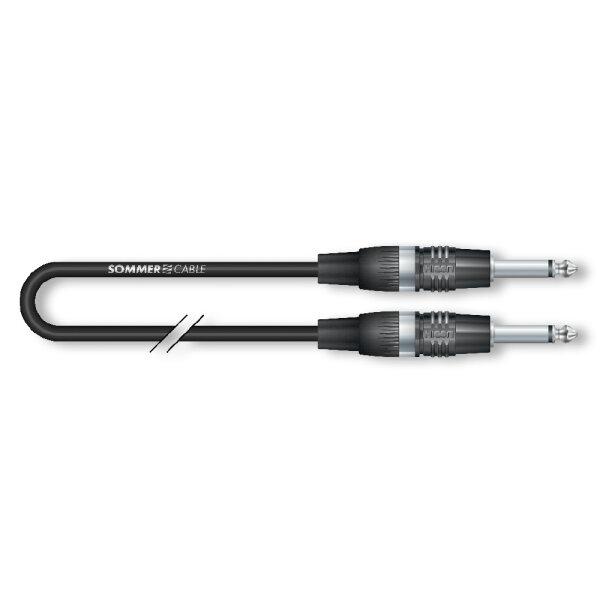 Instrumentenkabel Tricone® MKII, 1  x  0,22 mm² | Klinke / Klinke, HICON | 3,00m | grün