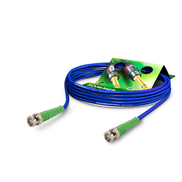 Video-patch cable hd-sdi (hdtv) SC-Vector 0.8/3.7, 1 x 0,80 mm² | BNC / BNC, HICON