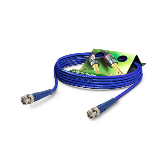 Video-patch cable hd-sdi (hdtv) SC-Vector 0.8/3.7, 1 x 0,50 mm² | BNC / BNC, DAMAR & HAGEN