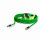 Video-Patchkabel HD-SDI (HDTV) SC-Vector 0.8/3.7, 1  x  0,80 mm² | BNC / BNC, NEUTRIK® | 10,00m | grün | schwarz