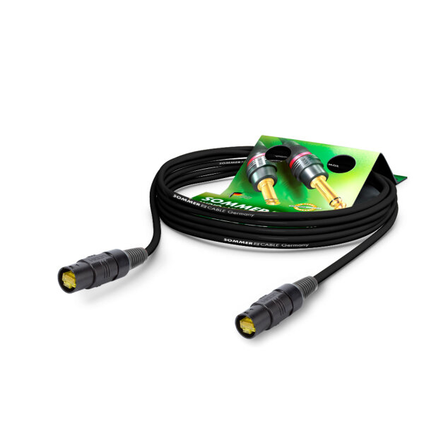 Cat.6, 8  x  0,26 mm² | RJ45 / RJ45 | 20,00m | schwarz