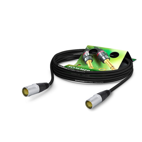 Netzwerkkabel SC-Mercator CAT.6 PUR SUPERFLEX | RJ45 / RJ45, HIROSE | 5,00m | schwarz