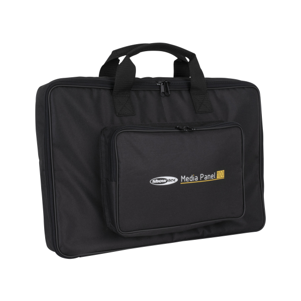 Showtec Transport Bag for Media Panel 100 Leichte, schwarze Tasche mit Zubehörfach