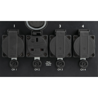 Showtec TED Pack BS13 4-Channel Dimmer Pack - UK outputs