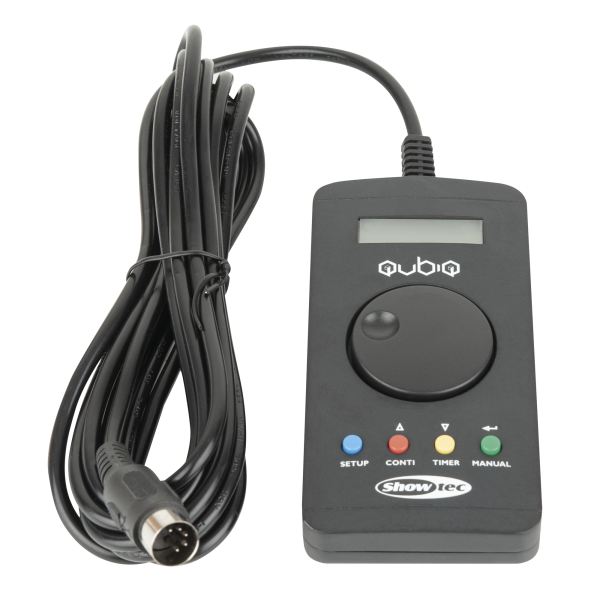 Showtec Remote for QubiQ Series Manual and timer control