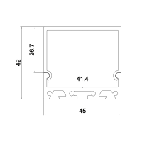 Artecta Profile Pro 33 Surface Länge: 2m