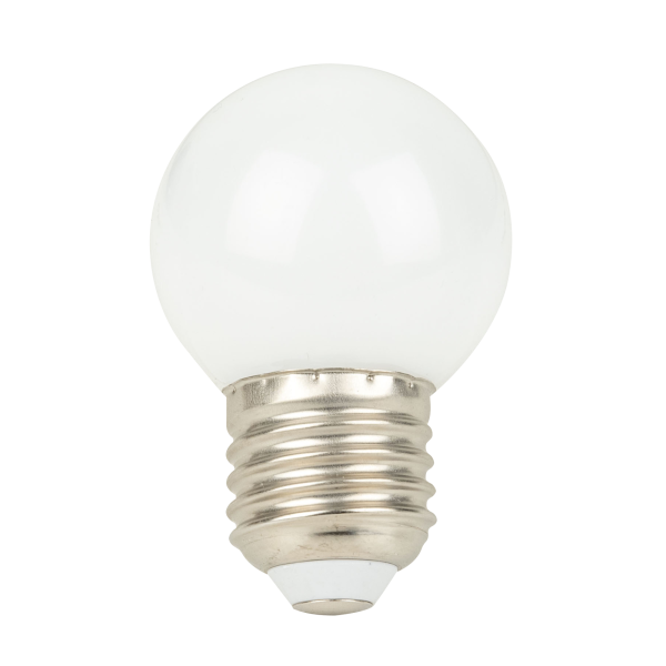 Showgear G45 LED Bulb E27 1 W - warm white - non-dimmable
