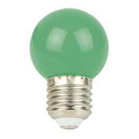 Showgear G45 LED Bulb E27 1 W - grün - nicht dimmbar