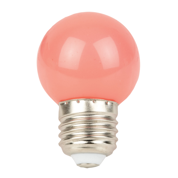 Showgear G45 LED Bulb E27 1 W - pink - nicht dimmbar