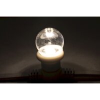 Showgear G45 LED Bulb E27 - WW - Clear 2 W - dimmbar