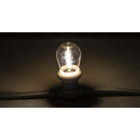 Showgear S14 LED Bulb - WW - E27 1 W - warm white - dimmable