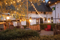 Showgear Festoon Light E27 50 cm Abstand - schwarz - 10 m
