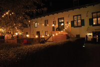 Showgear Festoon Light E27 100 cm spacing - black - 20 m