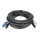 DAP FP20 Hybrid Cable - Power Pro & 3-pin XLR - DMX / Power 15 m - schwarze Ummantelung