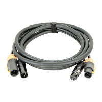 DAP FP23 Hybrid Cable - Power Pro True & 5-pin XLR -...