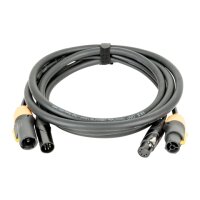 DAP FP23 Hybrid Cable - Power Pro True & 5-pin XLR -...