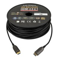 DAP HDMI 2.1 AOC 8K Fibre Cable- 15 m - Vergoldet