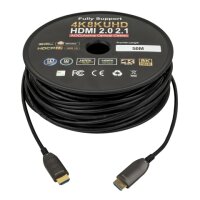 DAP HDMI 2.1 AOC 8K Fibre Cable 50 m - Vergoldet