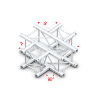 Milos Pro-30 Square G Truss - Cross 4-way - 50 cm QCU41sp...