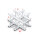 Milos Pro-30 Square G Truss - Cross 4-way - 50 cm QCU41sp - 90° corner - silver - G