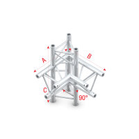 Milos Pro-30 Triangle G Truss - Corner up/down - left -...