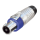 Neutrik speakON 4P - female Silver/blue housing