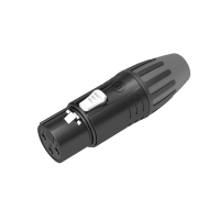Seetronic XLR 3P Connector - female Goldkontakte -...