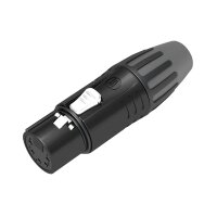 Seetronic XLR 5P Connector - female Silver contacts -...