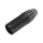 Seetronic XLR 3P Connector - male Gold contacts - black housing