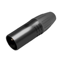 Seetronic XLR 3P Connector - male - IP65 Gold contacts -...