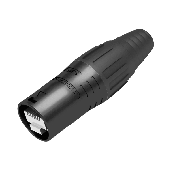 Seetronic RJ45 Cable Carrier Black housing - IP65