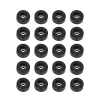 Adam Hall Hardware - 20 x Gummifuß 25 x 11 mm...