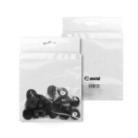 Adam Hall Hardware - 20 x Gummifuß 25 x 11 mm...