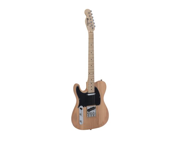 DIMAVERY TL-601 Electric Guitar LH, nature