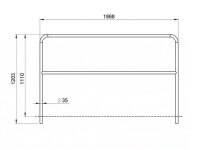 ALUTRUSS BE-1G2 Bühnengeländer