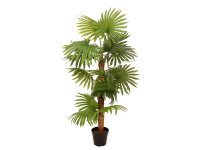 EUROPALMS Fan palm, artificial plant, 130cm