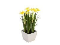 EUROPALMS Daffodil, artificial plant, 23cm