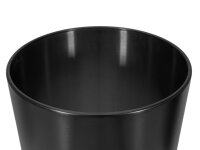 EUROPALMS STEELECHT-40 Nova, stainless steel pot, anthracite, Ø40cm