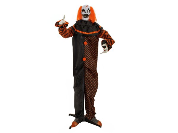 EUROPALMS Halloween Figure Pop-Up Clown, animated, 180cm