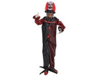 EUROPALMS Halloween Figur Pop-Up Clown, animiert, 180cm