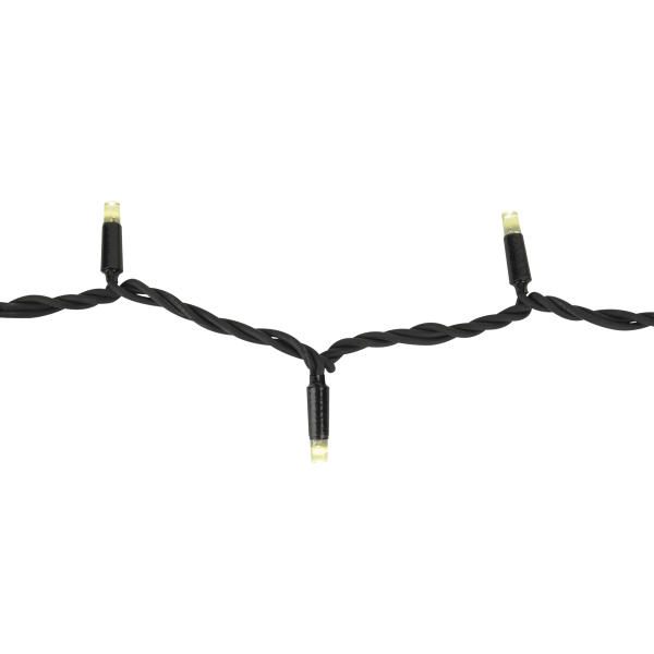 Showtec LED Rubber Static String Light WW Black - 200 LEDs - 20 m