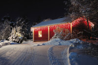 Showtec LED Rubber Icicle FX Light WW White - 200 LEDs - 5 m