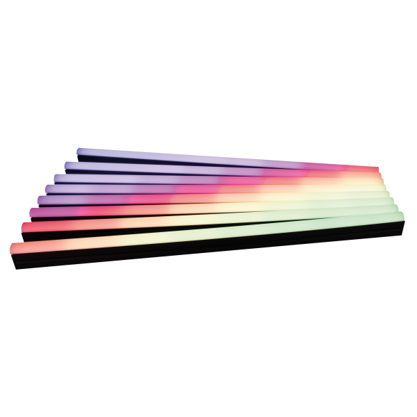 Showtec Octostrip FLEX Set - 1 m Set aus 8 x 27 W Octostrips + Steuerung